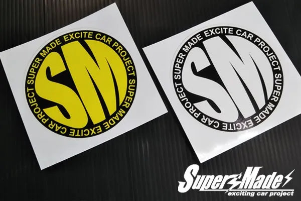Super Made | Supermade Round Logo Sticker