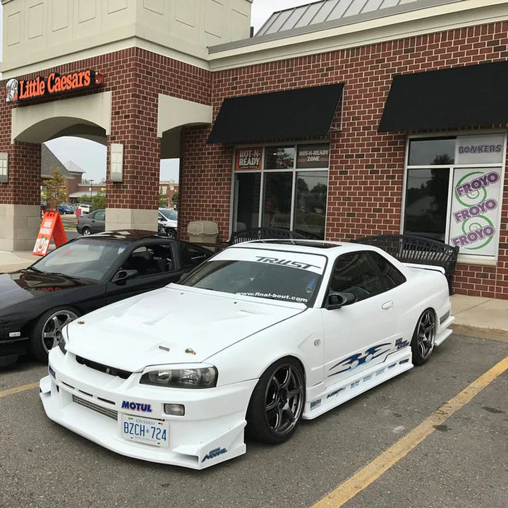 URAS | Type-GT Body Kit for Nissan R34 Skyline 2 Door
