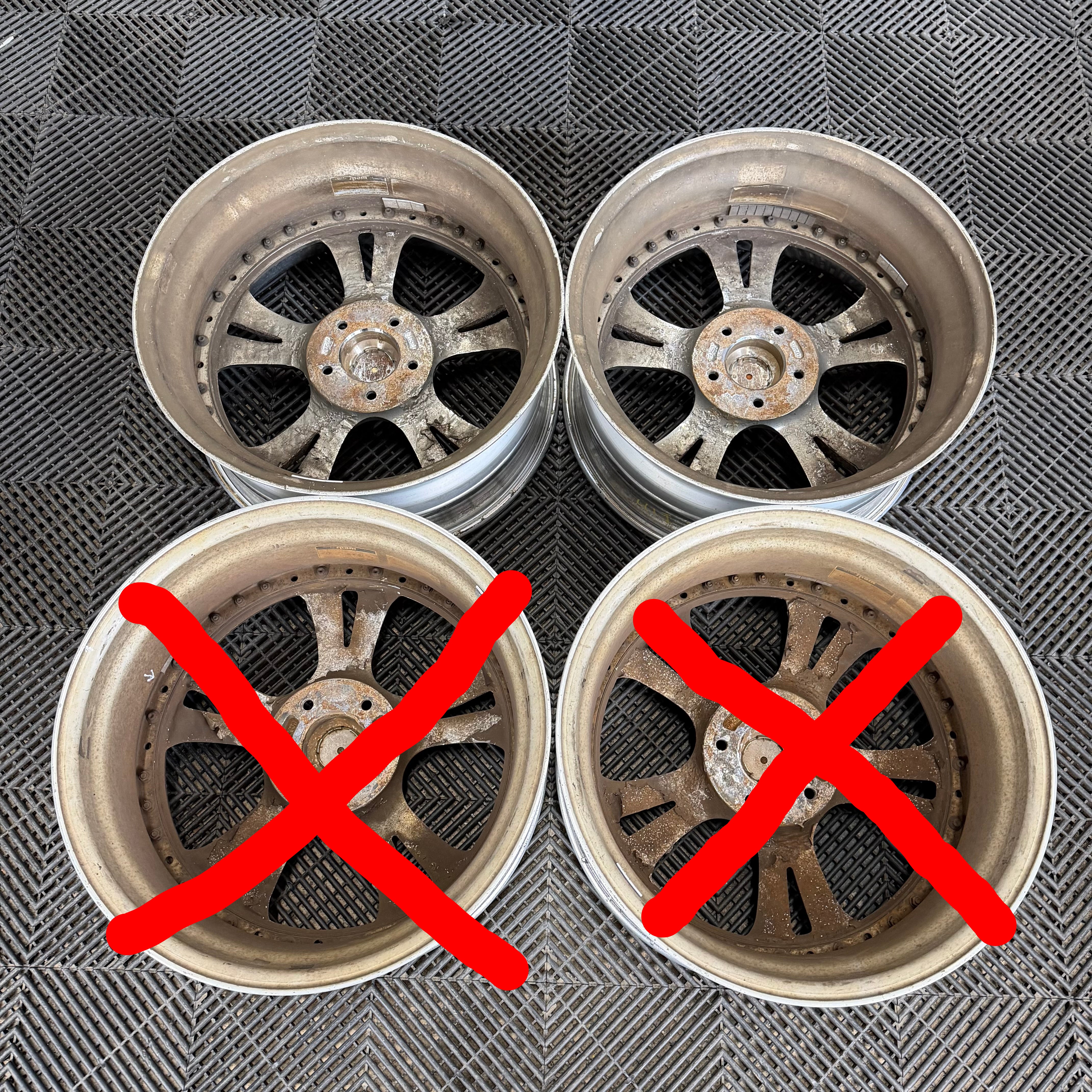 Weds Kranze Cerberus 2 PAIR (2) | 5x114.3 | 18x8 +20 – Parts From