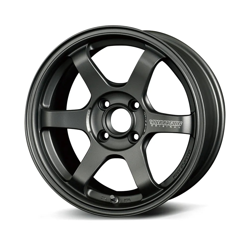 Rays | Volk TE37 SONIC CLUB RACER Matte Dark Gunmetal | 15x7.0 +28 | 4X100