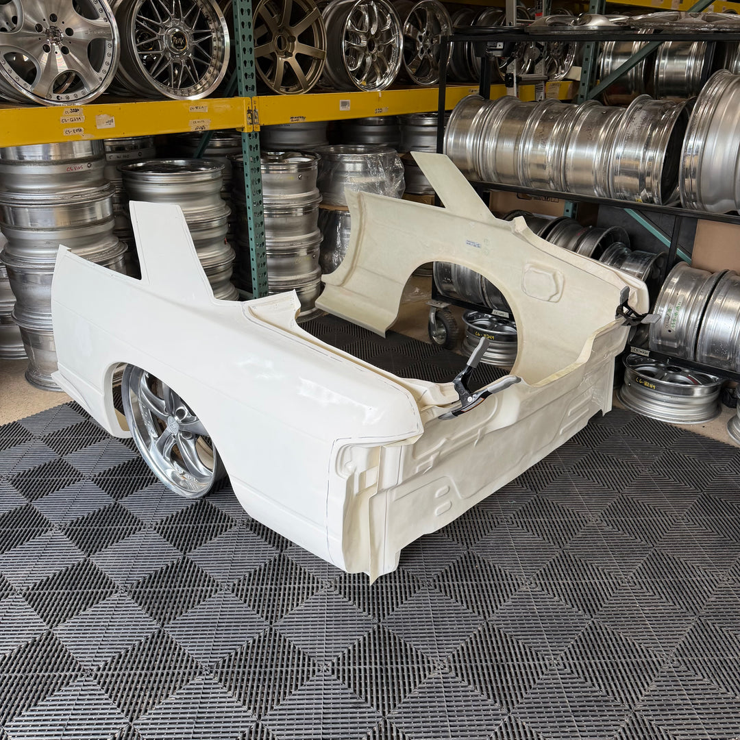IN STOCK!! Origin | Rear Panel Clamshell Full Set (OEM Shape) for Nissan Silvia S13 (240SX S13 Coupe)
