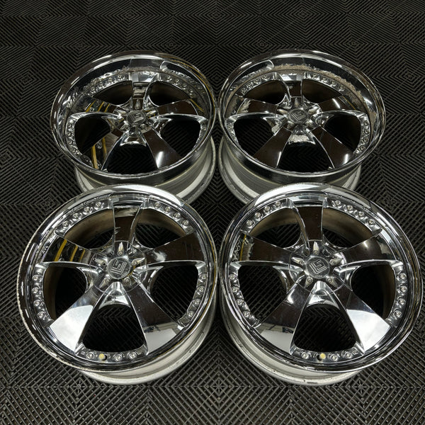 ホイール work LS105 17インチ ホイール / WORK LS105 17インチ 8.0J×4本（タイヤ付き） ワーク Ls105