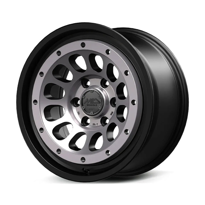 Rays | MID R12 Gloss Smoke/Machined Face | 6X139.7 | 18X9.0 +0 (Set)