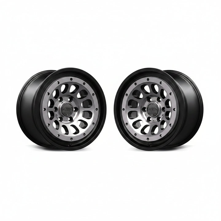 Rays | MID R12 Gloss Smoke/Machined Face | 6X139.7 | 18X9.0 +0 (Pair)