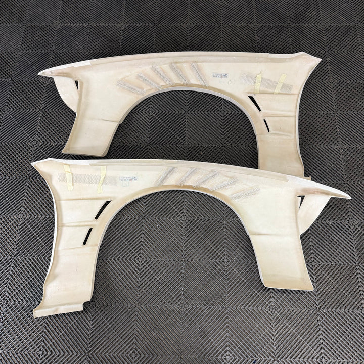 IN STOCK! Origin Lab | Front Fenders | Shark Era Duct +55mm for Nissan 180sx (89-94 240sx S13 Hatch)