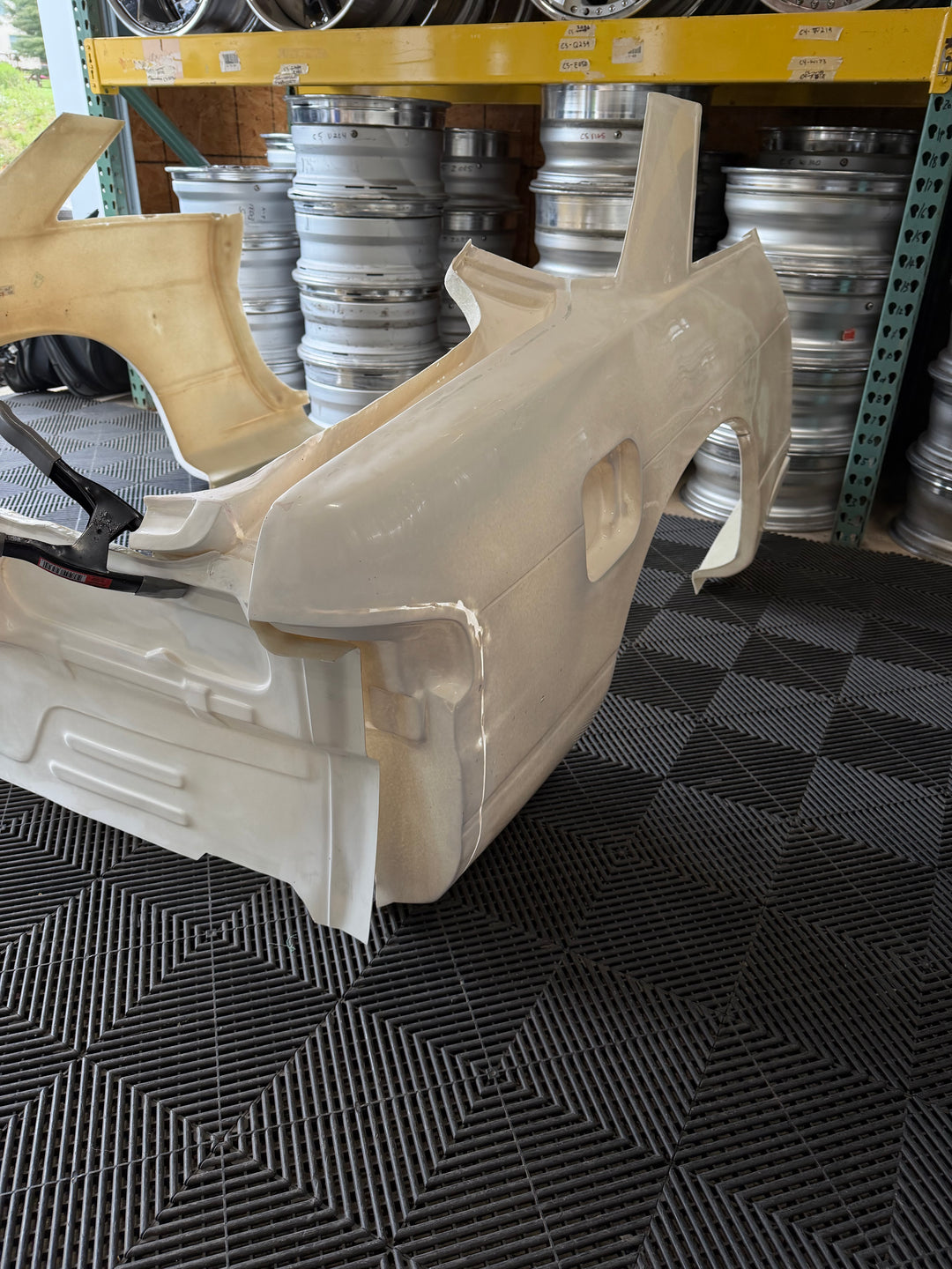 IN STOCK!! Origin | Rear Panel Clamshell Full Set (OEM Shape) for Nissan Silvia S13 (240SX S13 Coupe)