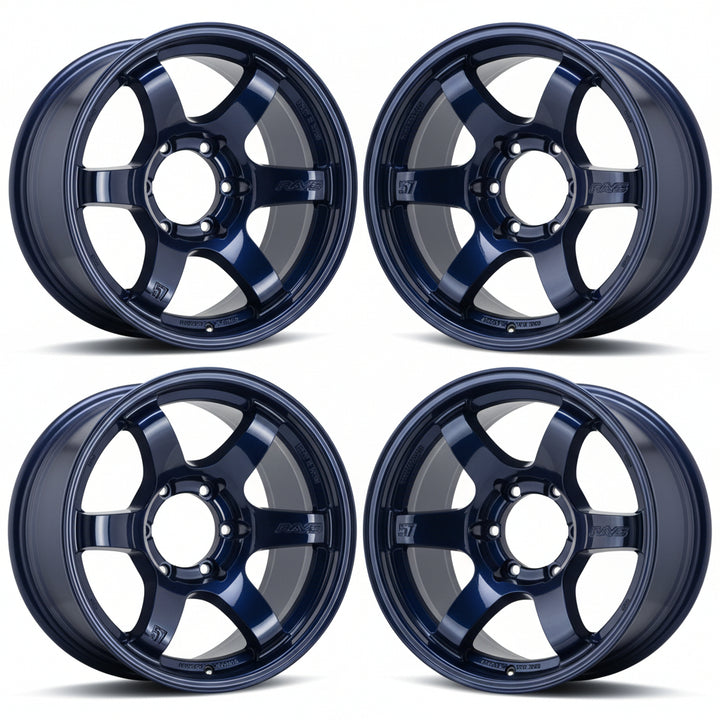 Rays | Gram Lights 57DR-X Eternal Blue Pearl | 17x8.5 +00 | 6X139.7 (Set)