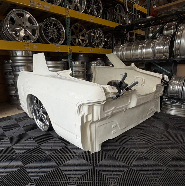 IN STOCK!! Origin | Rear Panel Clamshell Full Set (OEM Shape) for Nissan Silvia S13 (240SX S13 Coupe)