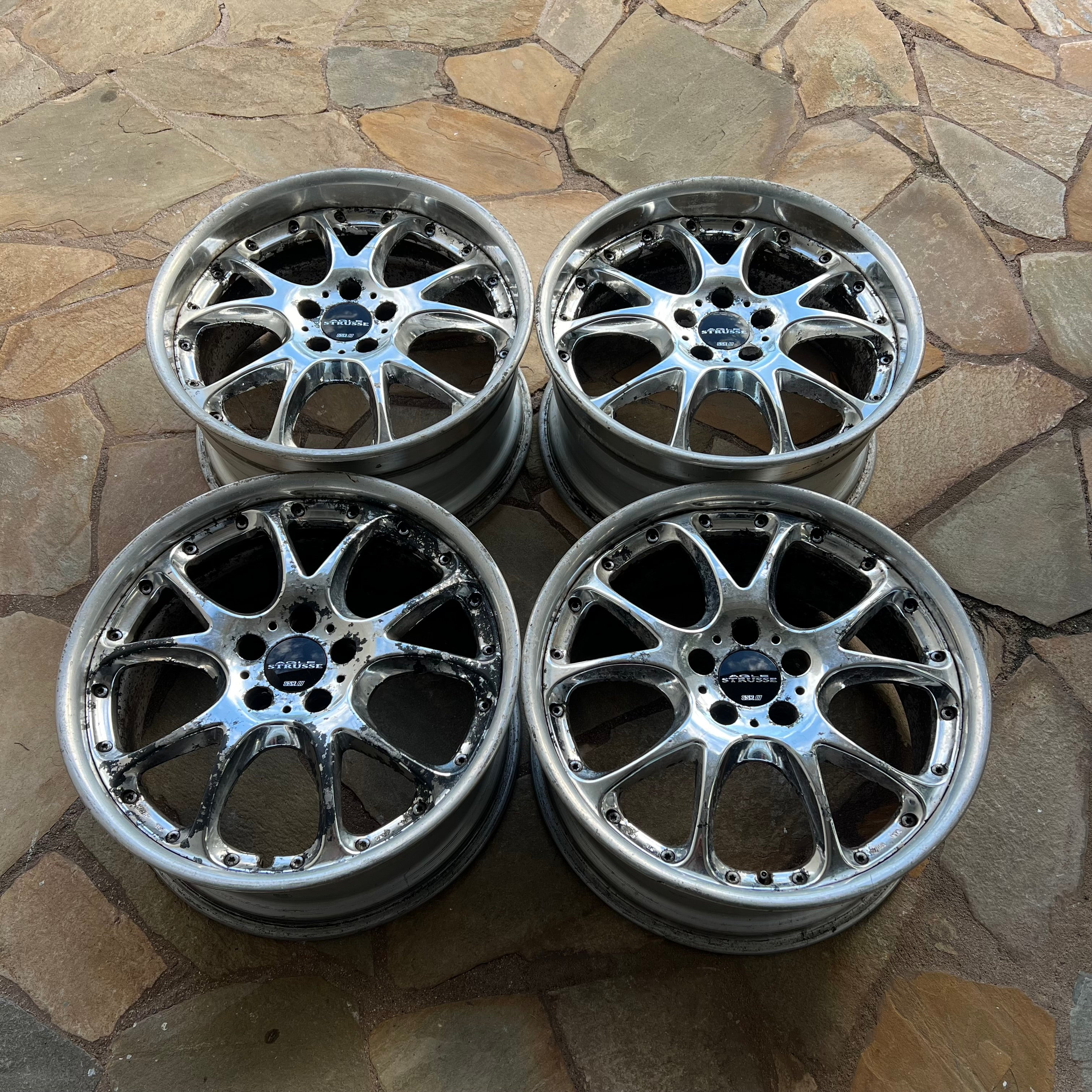 SSR Agle Strusse / 5x112 / 19x8.5 +37 & 19x9.5 +43 – Parts From Japan