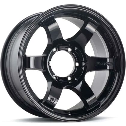 Rays | Gram Lights 57DR-X Glossy Black | 18x9.0 +00 | 6-139.7