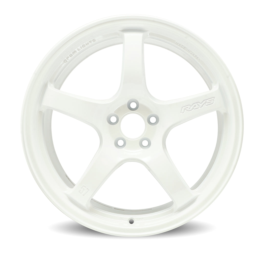 Rays | Gram Lights 57CR Ceramic Pearl | 15x8.0 +28 | 4X100