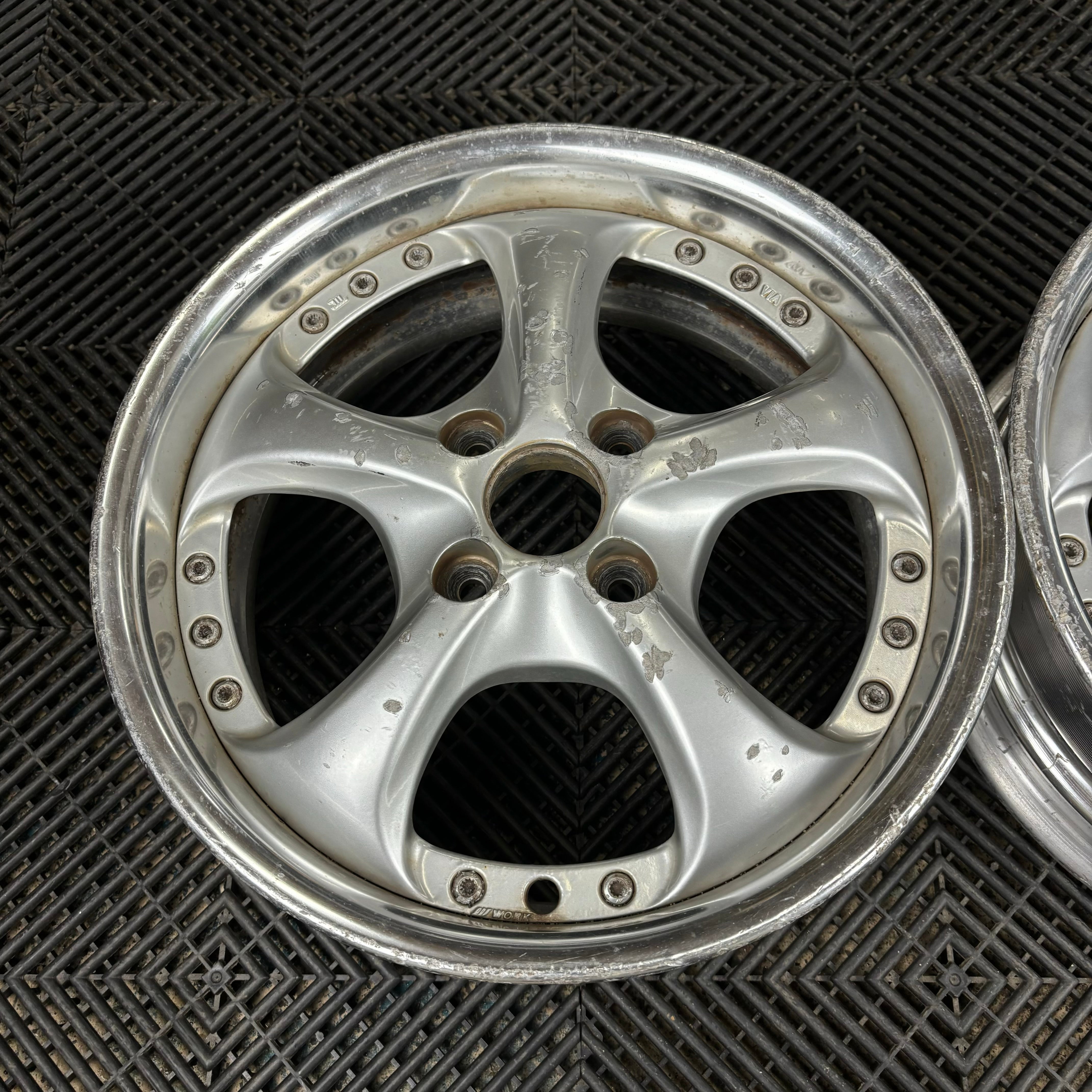 Work VS-KF PAIR (2) / 4x100 / 15x6 +44 – Parts From Japan