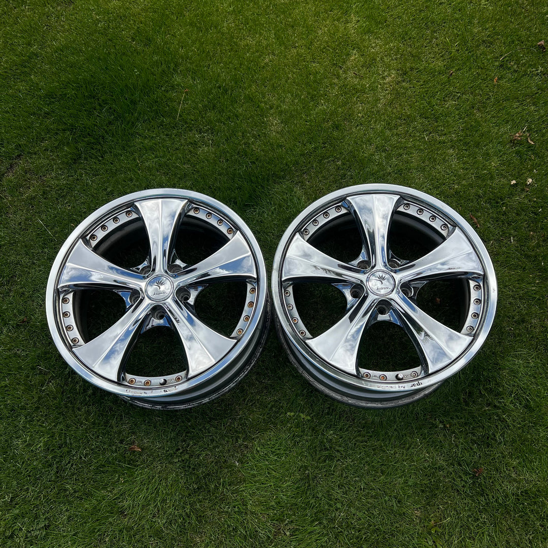 Weds Kranze Ratzinger PAIR (2) 5x114.3 18x7.5+44 – Parts
