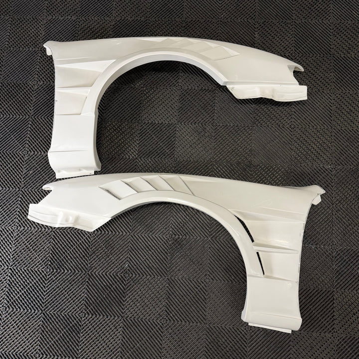 Origin Lab | Front Fenders All Year Shark Era +55mm for Nissan Silvia S14 Kouki 240SX
