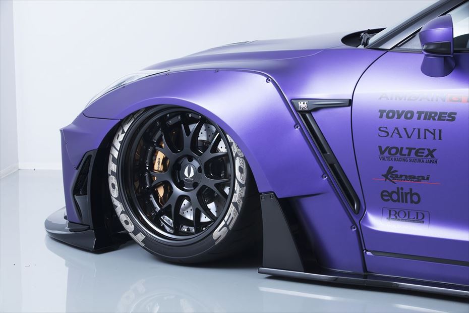 AIMGAIN GT WIDE BODY KIT FOR 2009-16 NISSAN GT-R [R35] TYPE 2