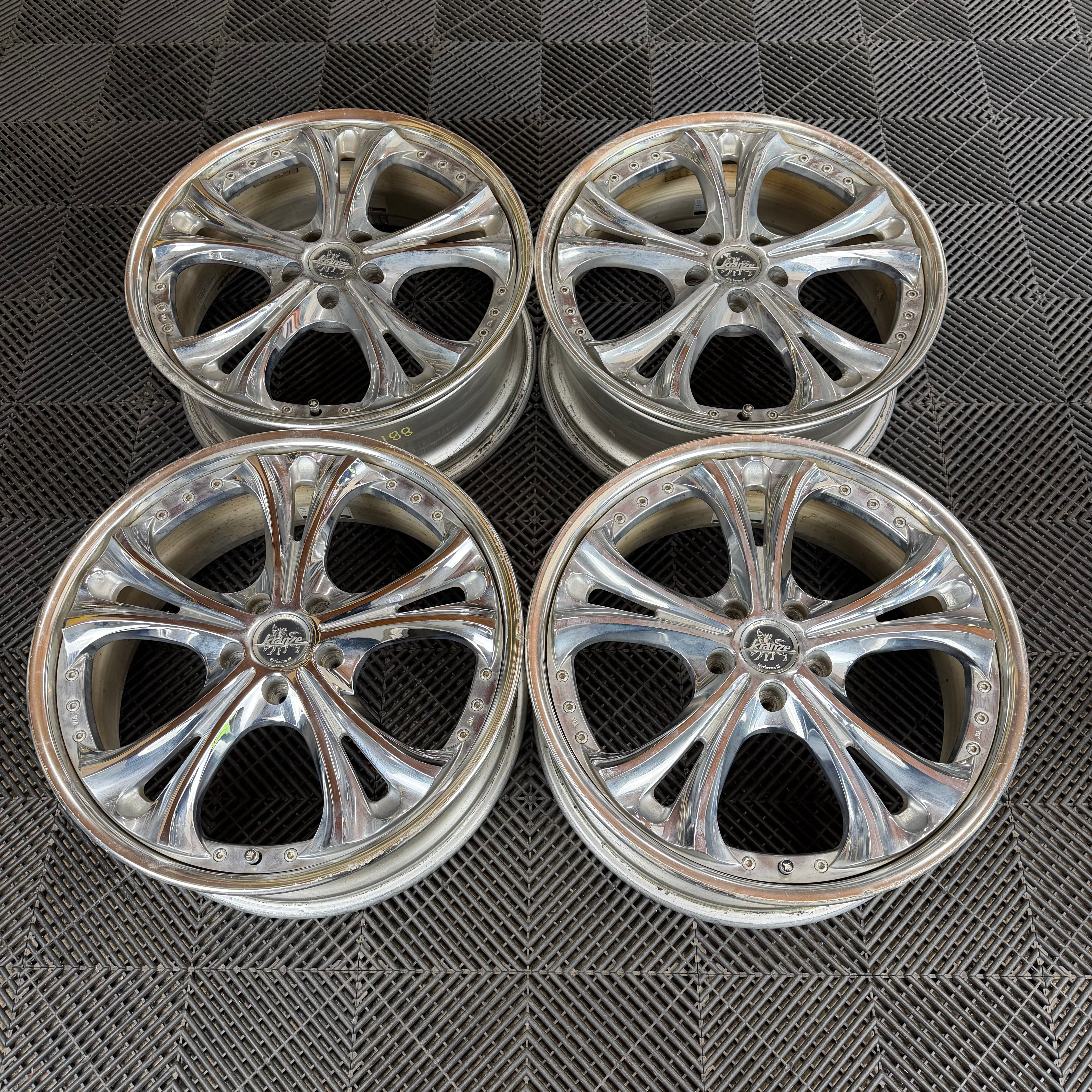 Weds Kranze Cerberus 3 | 5x114.3 | 20x8+49 – Parts From Japan