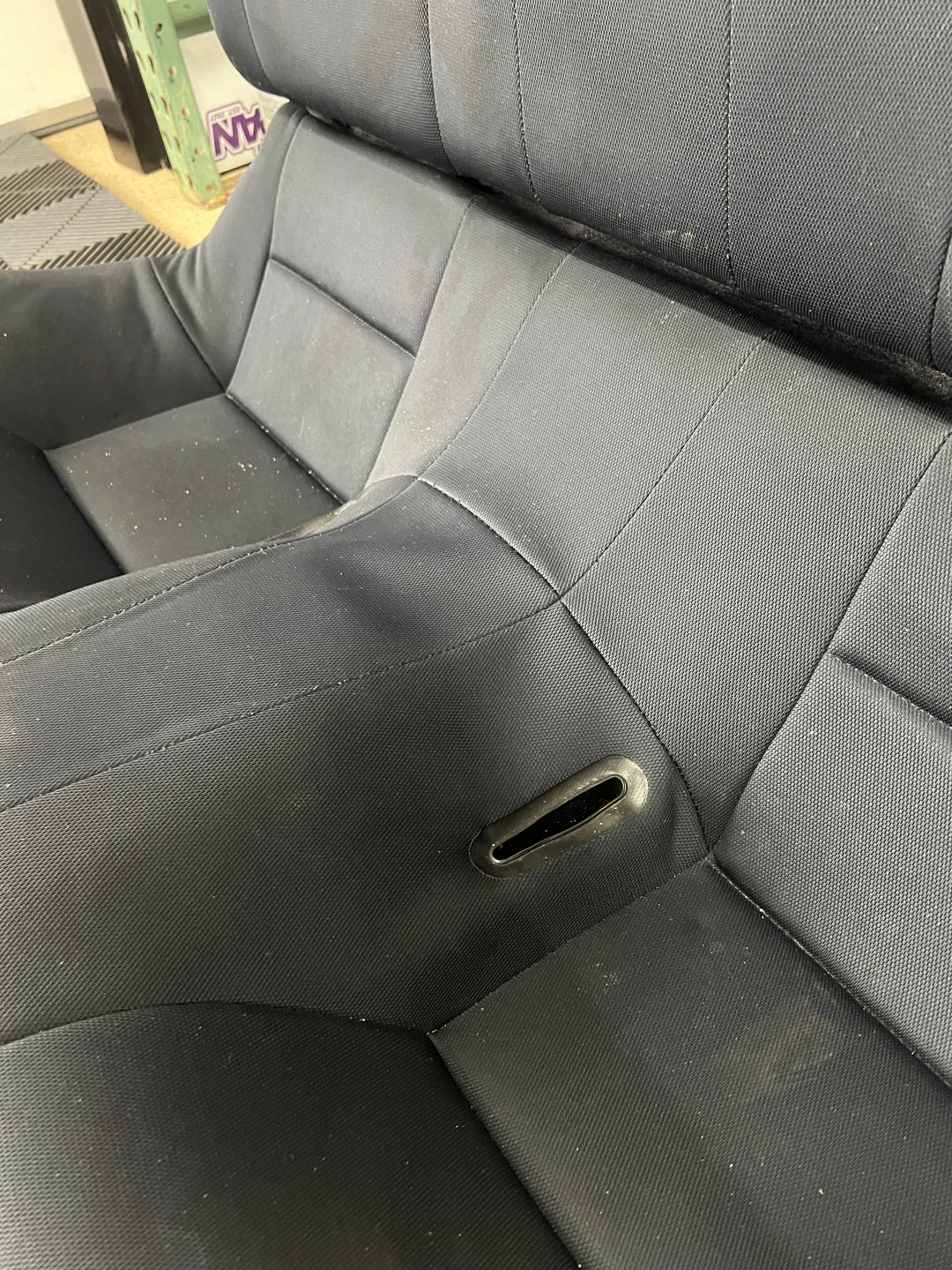 Nissan Silvia S15 Rear Seat Black