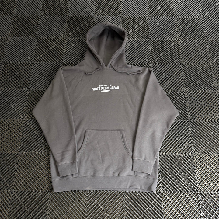 Parts from Japan | Doodle Sweatshirt Hoodie - Grey
