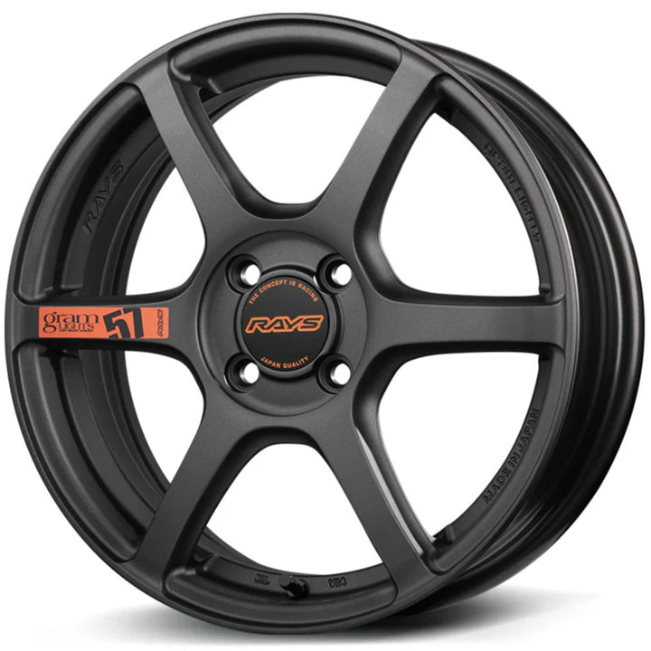 Rays | Gram Lights 57C6 SPEC D Matte Super Dark Gunmetal | 15X5.0 +43 | 4X100