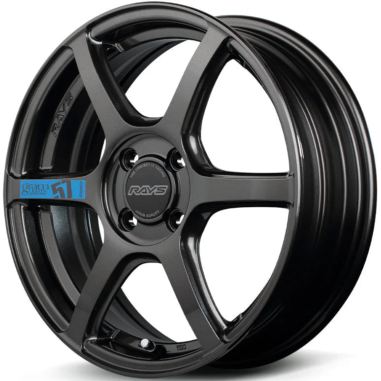 Rays | Gram Lights 57C6 SPEC M Super Dark Gunmetal | 15X5.0 +43 | 4X100