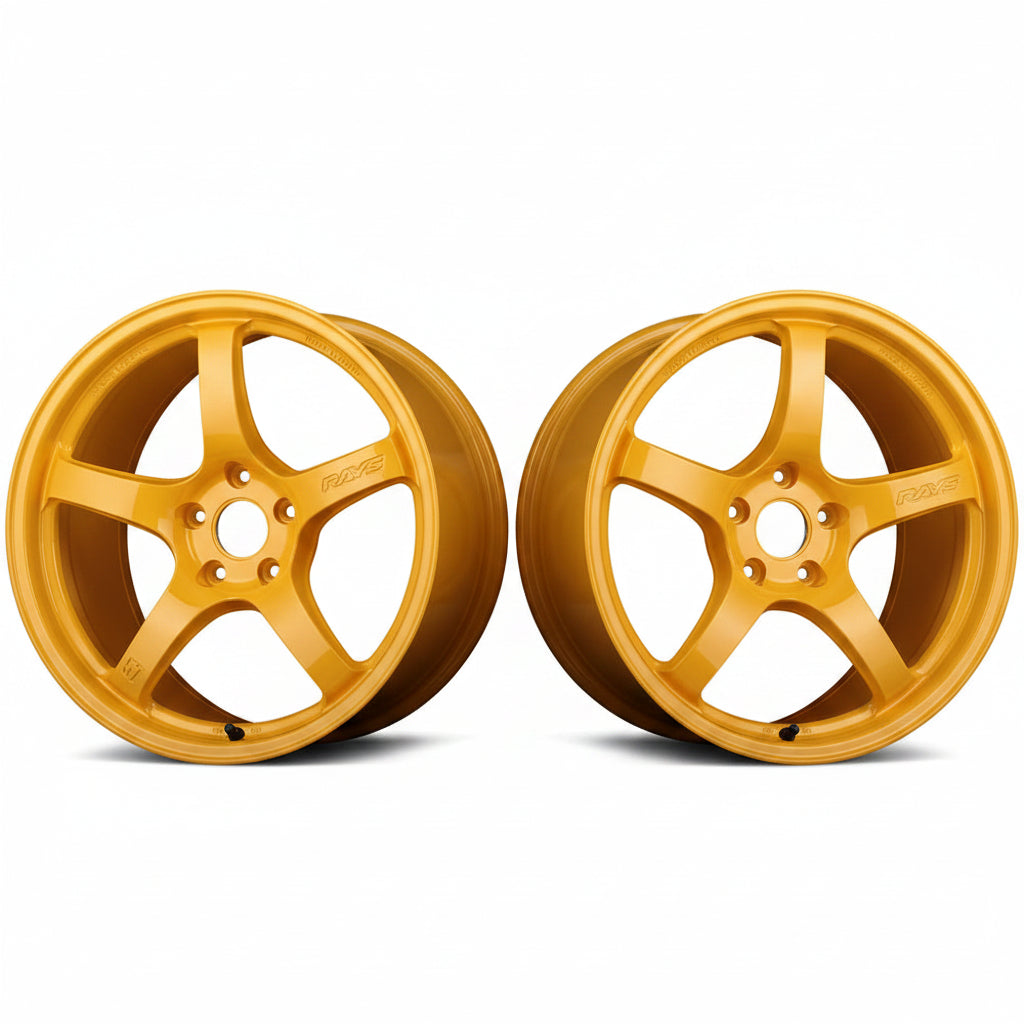 Rays | Gram Lights 57CR Mach Yellow | 15X8.0 +28 | 4X100 (Pair)