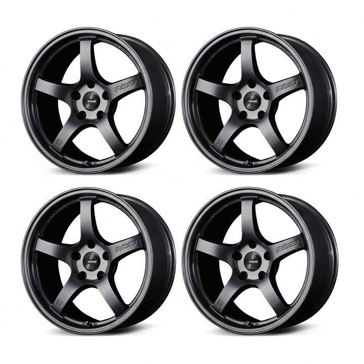 Rays | Gram Lights 57CR Gunblue 2 | 19X8.5 +45 | 5X112 (Set)