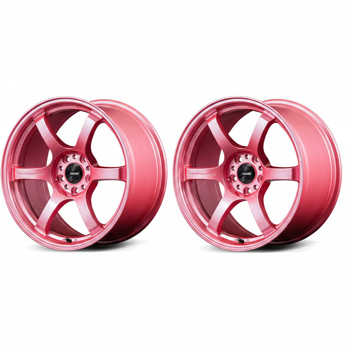 Rays | Gram Lights 57DR Sakura Pink | 18X8.5 +37 | 5X120 (Pair)