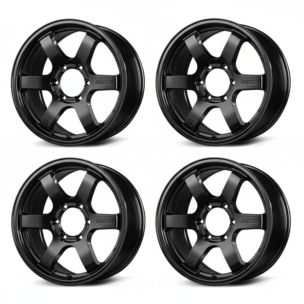 Rays | Gram Lights 57DR-X Super Dark Gunmetal | 18X8.0 +7 | 6X114.3 (Set)