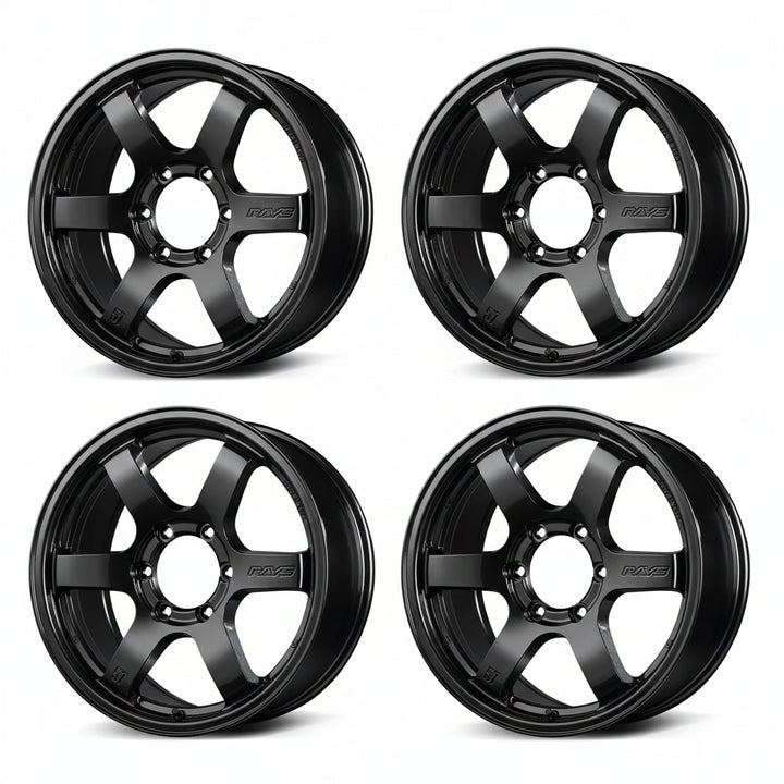 Rays | Gram Lights 57DR-X Super Dark Gunmetal | 18X8.0 +7 | 6X114.3 (Set)