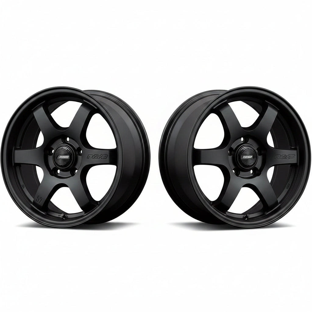 Rays | Gram Lights 57DR-X2 Black Graphite | 16X7.0 +32 | 5X114.3 (Pair)