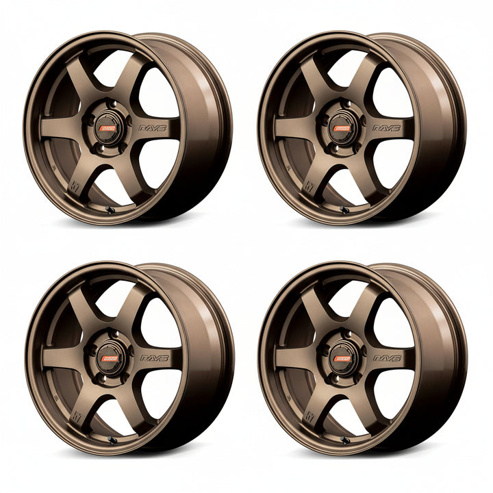 Rays | Gram Lights 57DR-X2 Dark Bronze | 16X7.0 +32 | 5X114.3 (Set)