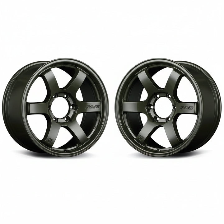 Rays | Gram Lights 57DR-X Jungle Green | 17X8.0 +20 | 6X139.7 (Pair)