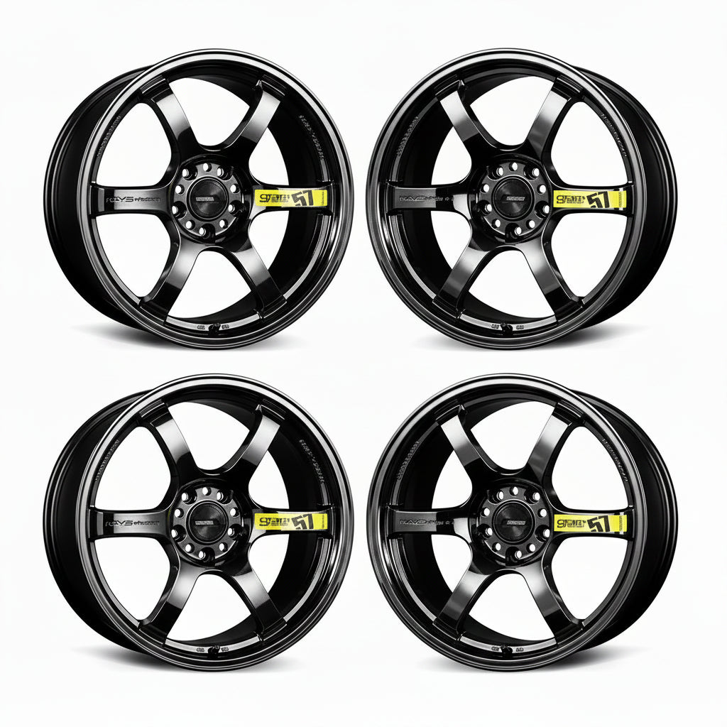 Rays | Gram Lights 57DR RBC | 15X8.0 +28 | 4X100 (Set)