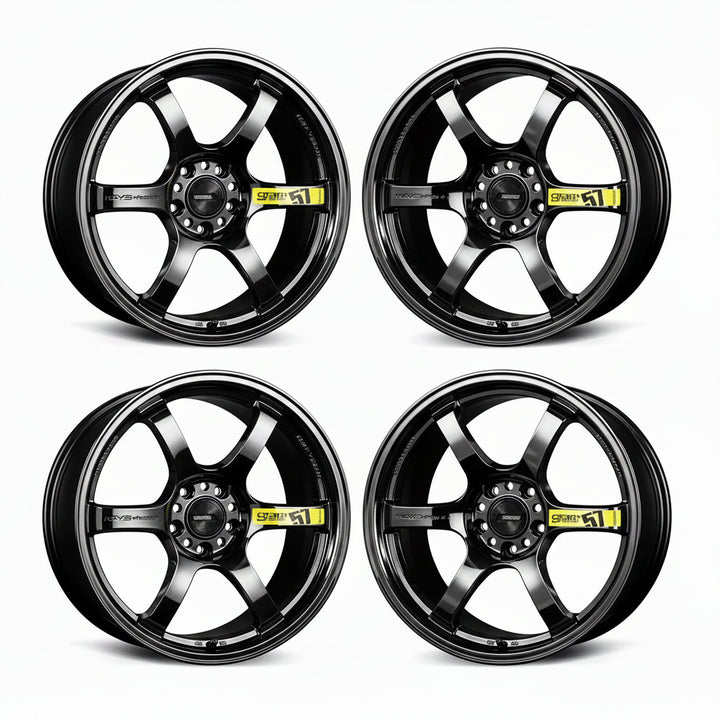 Rays | Gram Lights 57DR RBC | 15X8.0 +28 | 4X100 (Set)