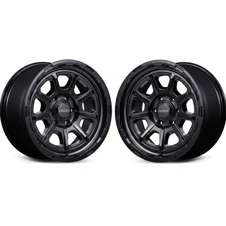 Rays | Gram Lights 57GR-X HD Semigloss Black | 18X9.0 +0 | 6X135 (Pair)