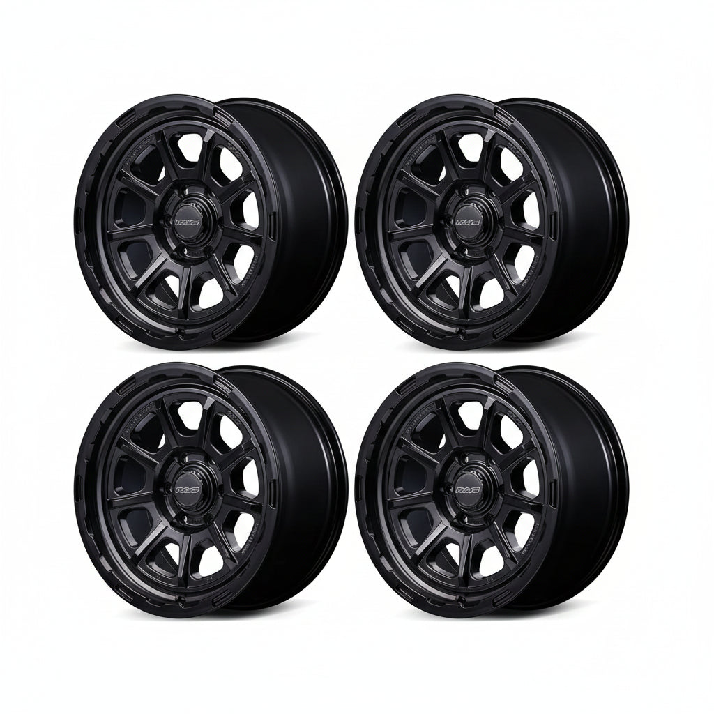 Rays | Gram Lights 57GR-X HD Semigloss Black | 18X9.0 +20 | 6X135 (Set)