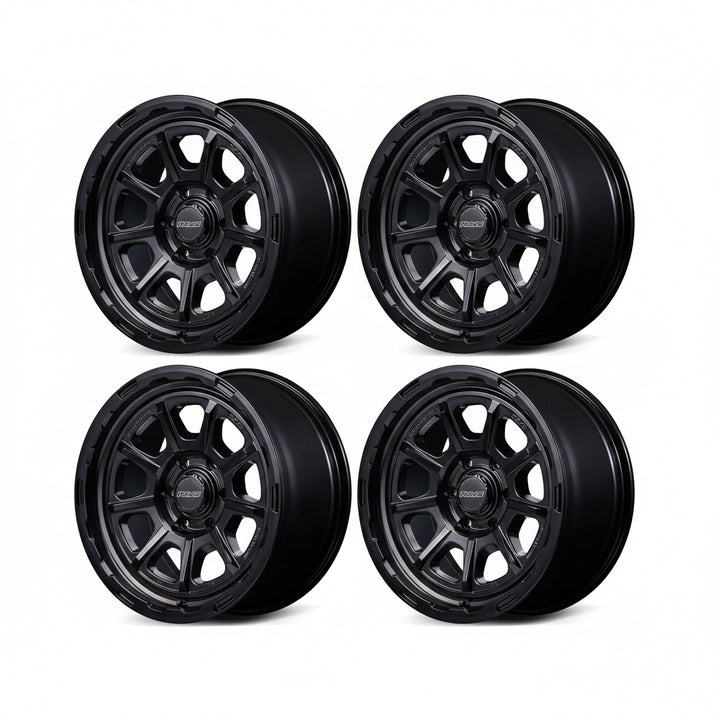 Rays | Gram Lights 57GR-X HD Semigloss Black | 18X9.0 +20 | 6X135 (Set)