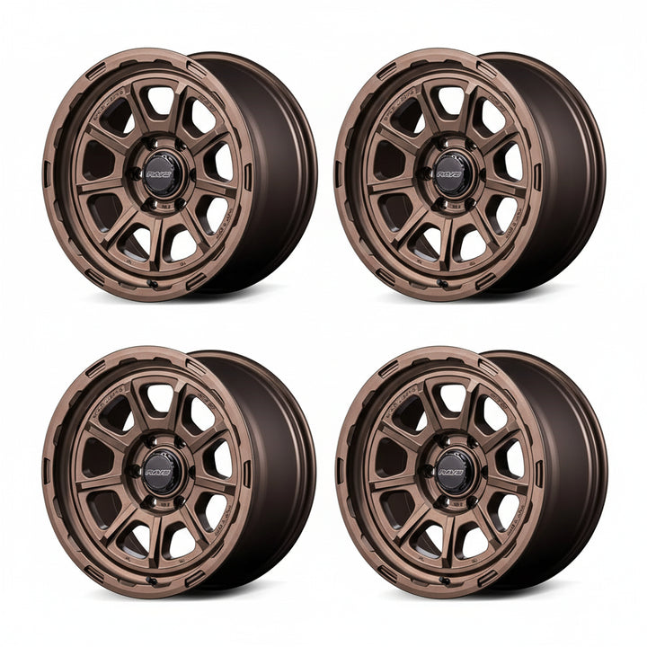Rays | Gram Lights 57GR-X HD Dark Bronze | 17X8.5 +0 | 5X127 (Set)