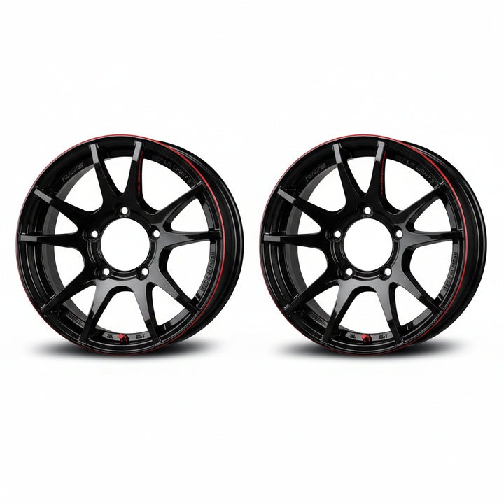Rays | Gram Lights 57JV REV LIMIT EDITION Black & Machining / E-pro Coat | 16X5.5 +20 | 5X139.7 (Pair)