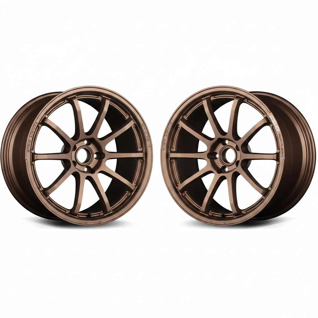 Rays | Gram Lights 57NR Dark Bronze | 19X8.0 +45 | 5X112 (Pair)