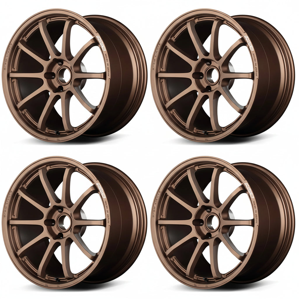 Rays | Gram Lights 57NR Dark Bronze | 17X7.0 +47 | 4X100 (Set)
