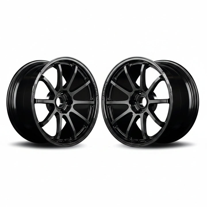 Rays | Gram Lights 57NR Glass Black | 18X8.5 +38 | 5X100 (Pair)