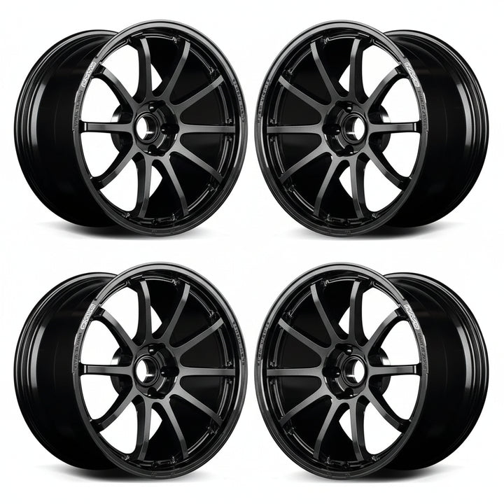 Rays | Gram Lights 57NR Glass Black | 17X7.0 +47 | 4X100 (Set)