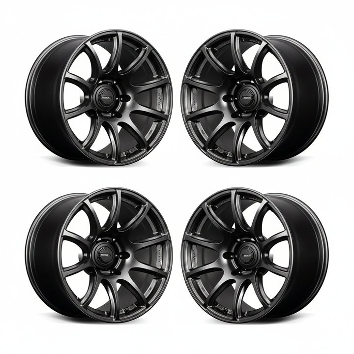Rays | Gram Lights 57TR-X Semigloss Glass Black | 18X9.0 +0 | 5X127 (Set)