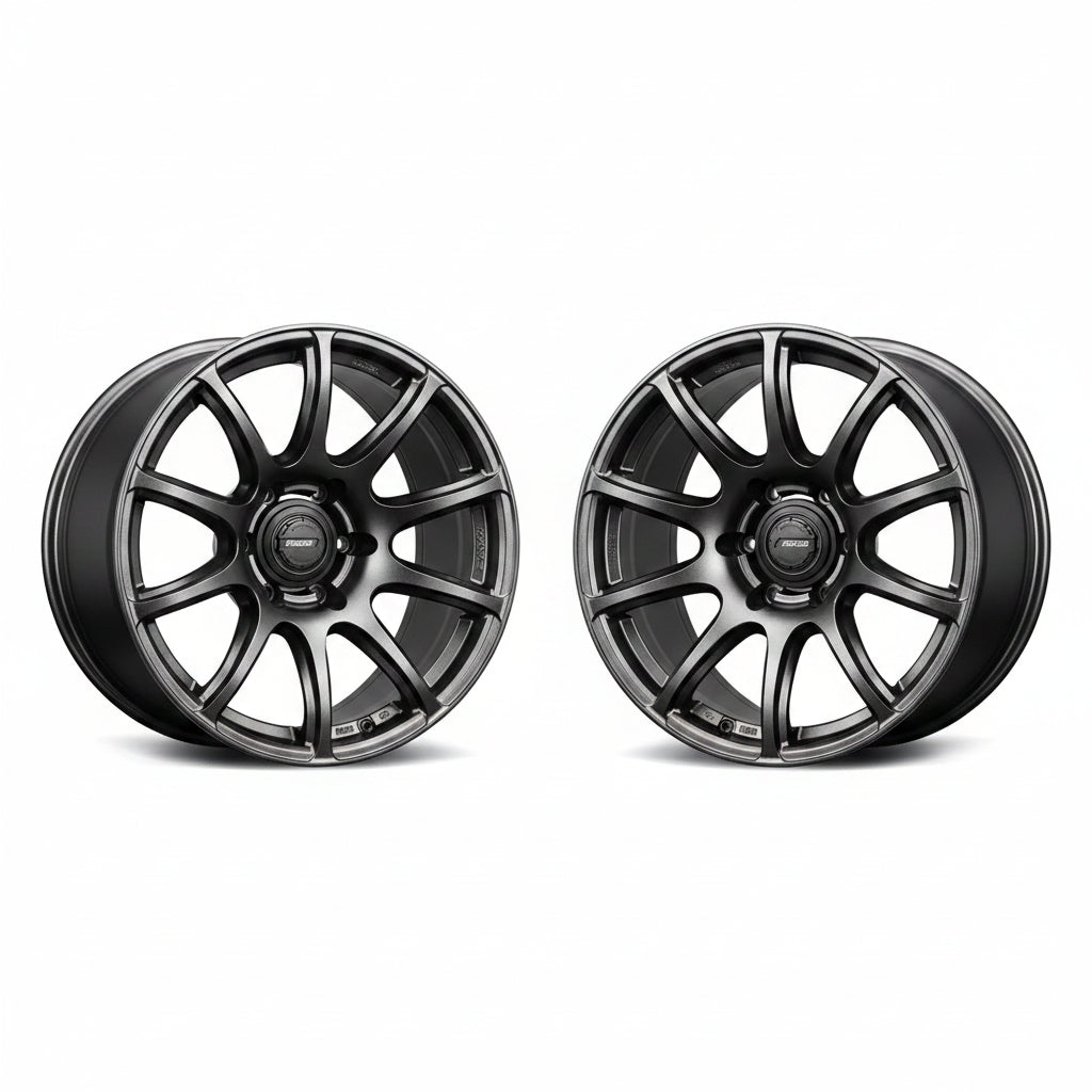 Rays | Gram Lights 57TR-X Semigloss Glass Black | 18X9.0 +0 | 5X150 (Pair)