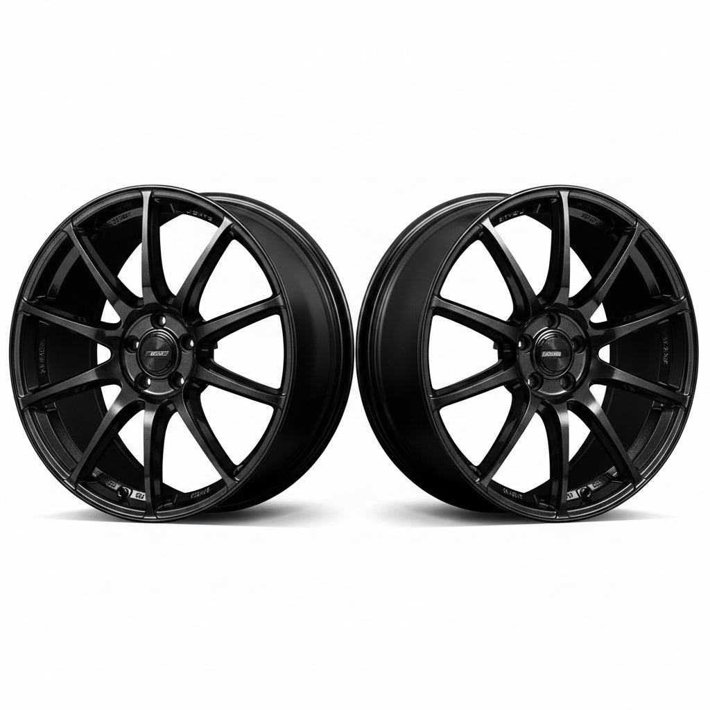 Rays | Gram Lights 57TR Glass Black | 18X9.0 +45 | 5X100 (Pair)
