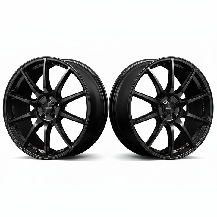 Rays | Gram Lights 57TR Glass Black | 18X9.0 +45 | 5X100 (Pair)