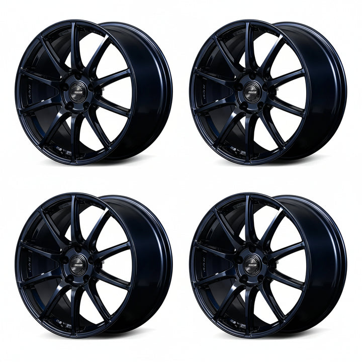 Rays | Gram Lights 57TR Eternal Blue Pearl | 18X8.0 +45 | 5X100 (Set)