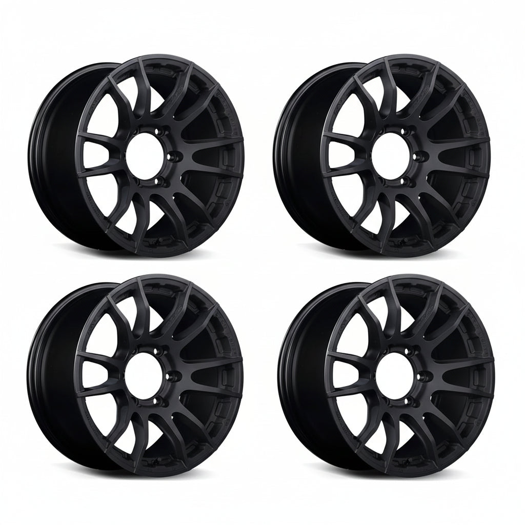 Rays | Gram Lights 57XR-X Black Graphite | 17X8.0 +20 | 6X139.7 (Set)