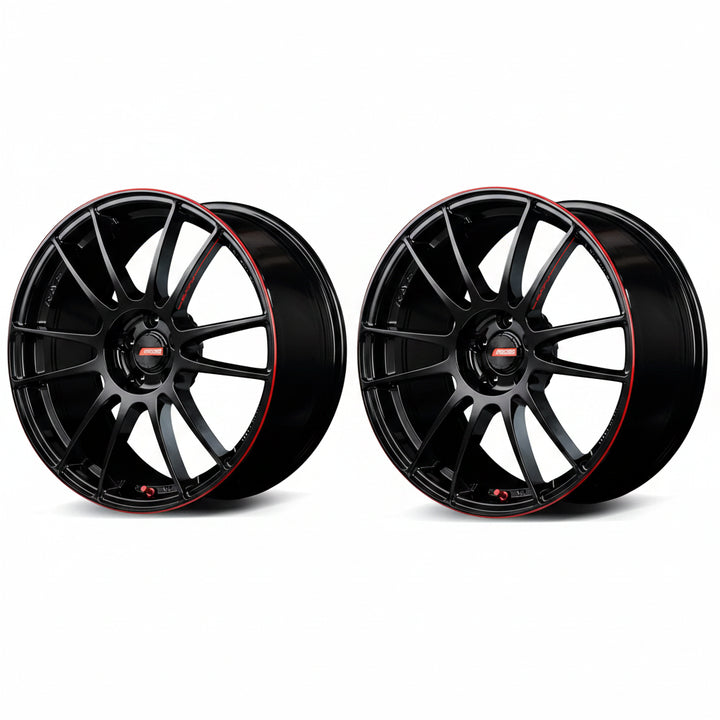 Rays | Gram Lights 57XTREME REVLIMIT EDITION Black & Machining/E-pro Coat | 18X7.5 +49 | 5X114.3 (Pair)